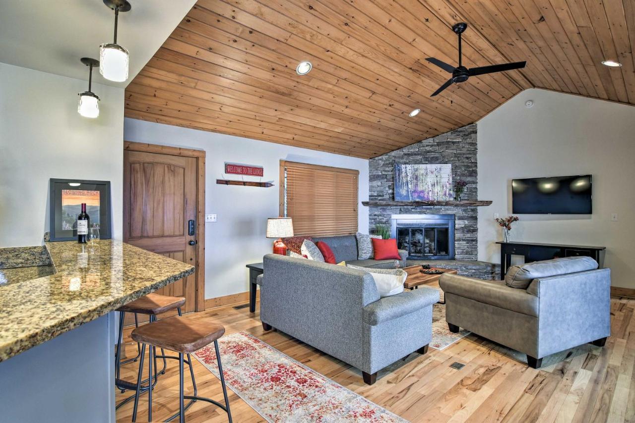 Cabin With Hot Tub And Mountain Views Less Than 5 Mi To Boone بيوينغ روك المظهر الخارجي الصورة