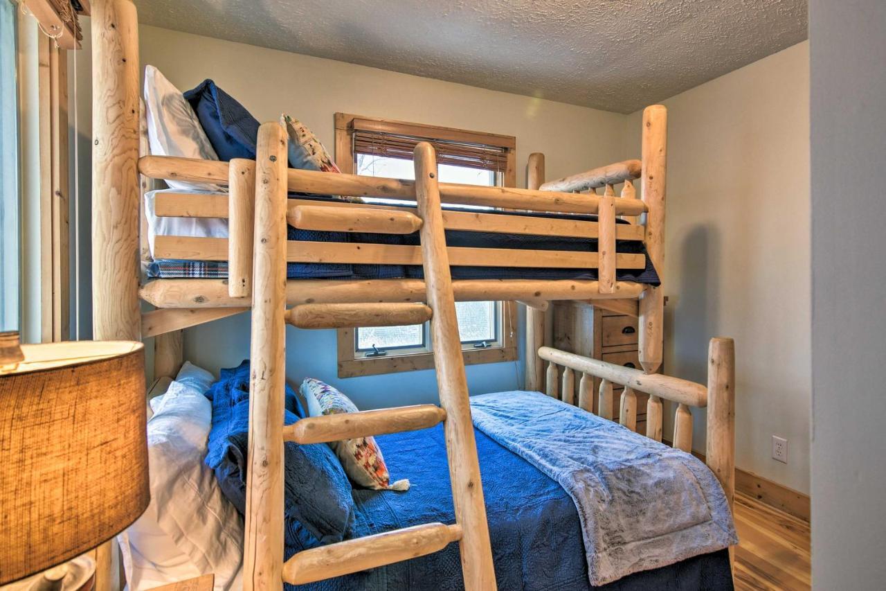 Cabin With Hot Tub And Mountain Views Less Than 5 Mi To Boone بيوينغ روك المظهر الخارجي الصورة