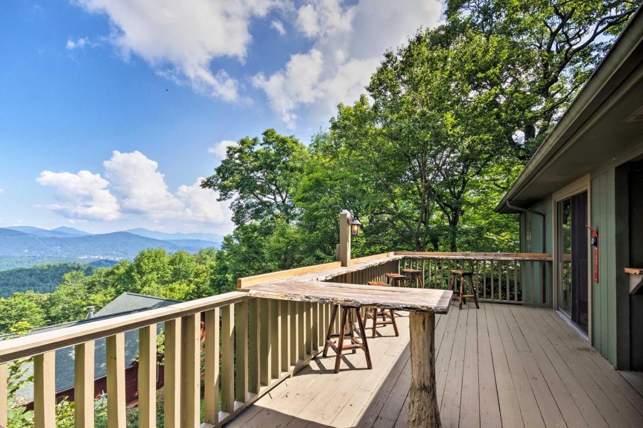 Cabin With Hot Tub And Mountain Views Less Than 5 Mi To Boone بيوينغ روك المظهر الخارجي الصورة